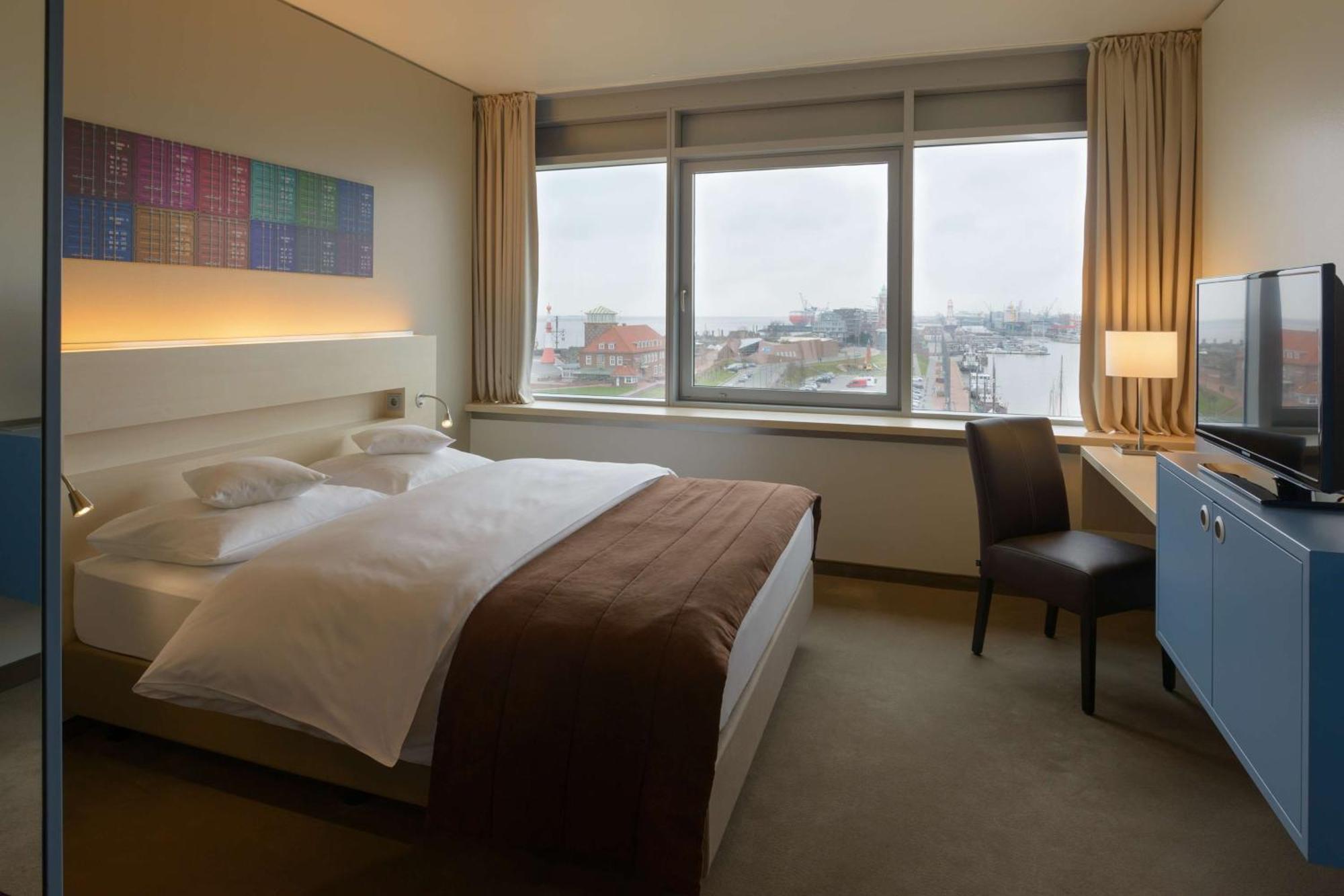 Atlantic Hotel Sail City Бремерхафен Экстерьер фото